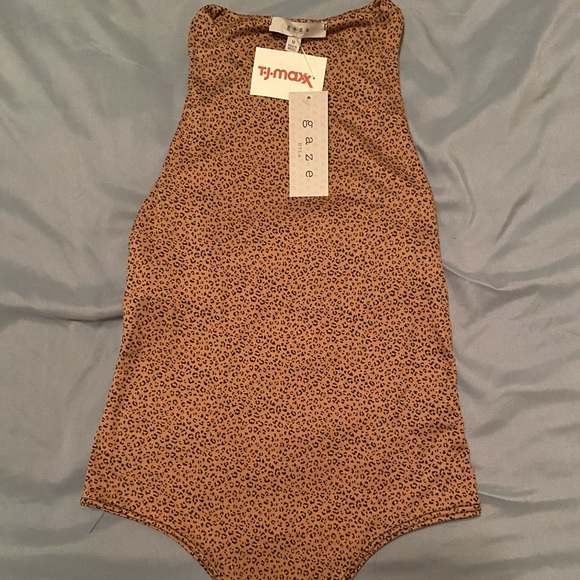 gaze Pants - Leopard Bodysuit
